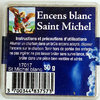 Encens Saint Michel Blanc