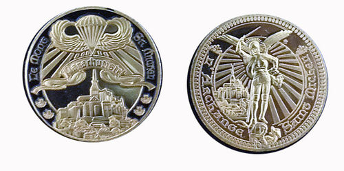 Pièce de monnaie Mont Saint Michel