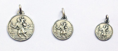 Médaille Argent Saint Christophe