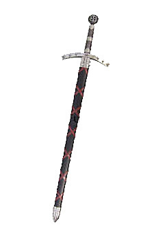 Epée de la 7ème croisade noir