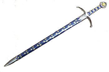 Fleur de lys sword