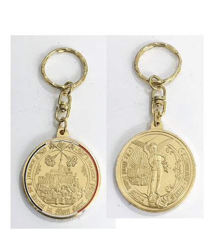 Porte clef Médaille Archange