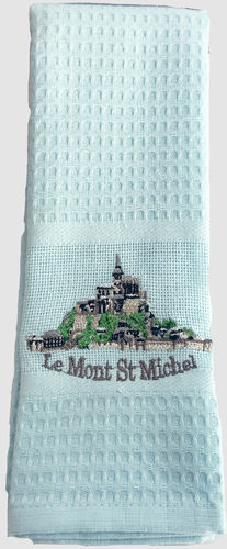 Torchons Nid Abeille Mont Saint Michel