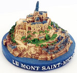 Mont saint Michel résine